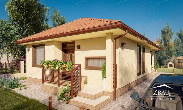 Szombathely határában 64 m2-es családi ház