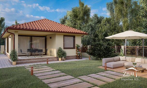 Szombathely határában 64 m2-es családi ház