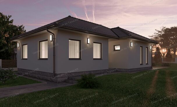 90 m2-es új építésű ház a Daniella Lakóparkban