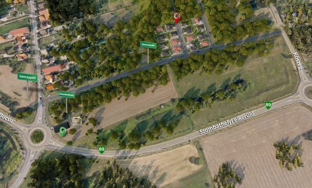 Szombathely határában 64 m2-es családi ház