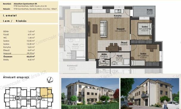 Új építésű 67 m2-es lakás 2026-os költözéssel