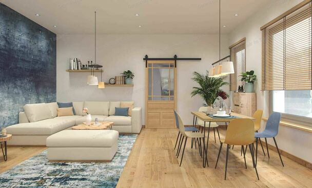 Zanaton nappali + 3 szobás családi ház várja Önt