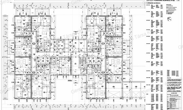 Nappali + 2 szoba+gardróbos, földszinti új építésű lakás a Kiara Gardenben