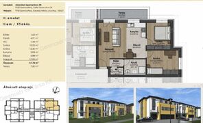 Arborétum Lakóparkban 61 m2-es lakás
