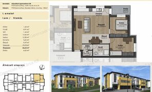 Most épülő Arborétum Lakóparkban 69 m2-es erkélyes lakás