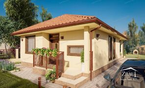 Szombathely határában 64 m2-es családi ház