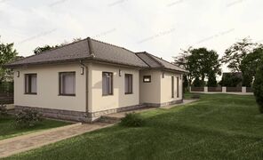 90 m2-es új építésű ház a Daniella Lakóparkban