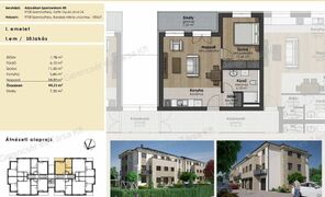 Nappali +1 szobás lakás az Arborétum lakóparkban 2026-os költözéssel