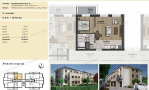 2026 őszén átadásra kerülő 40 m2-es lakás Arborétum lakóparkban