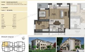 Új építésű lakópark 67 m2-es lakása eladó 2026-os költözéssel